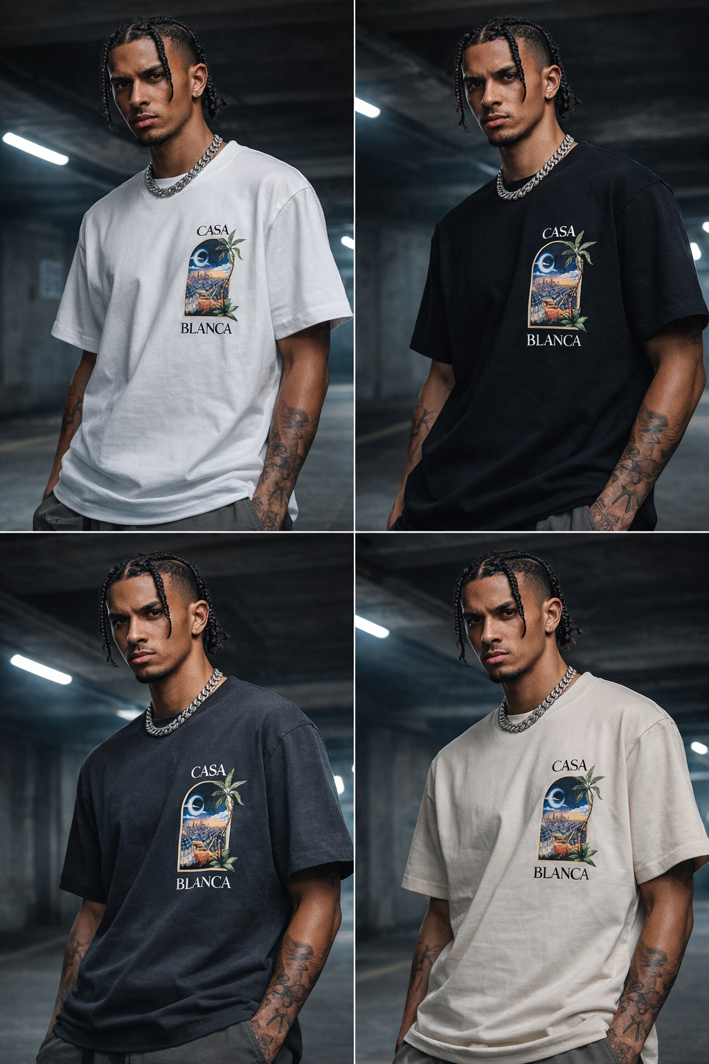 CASA BLANCA — OVERSIZE ART TEE