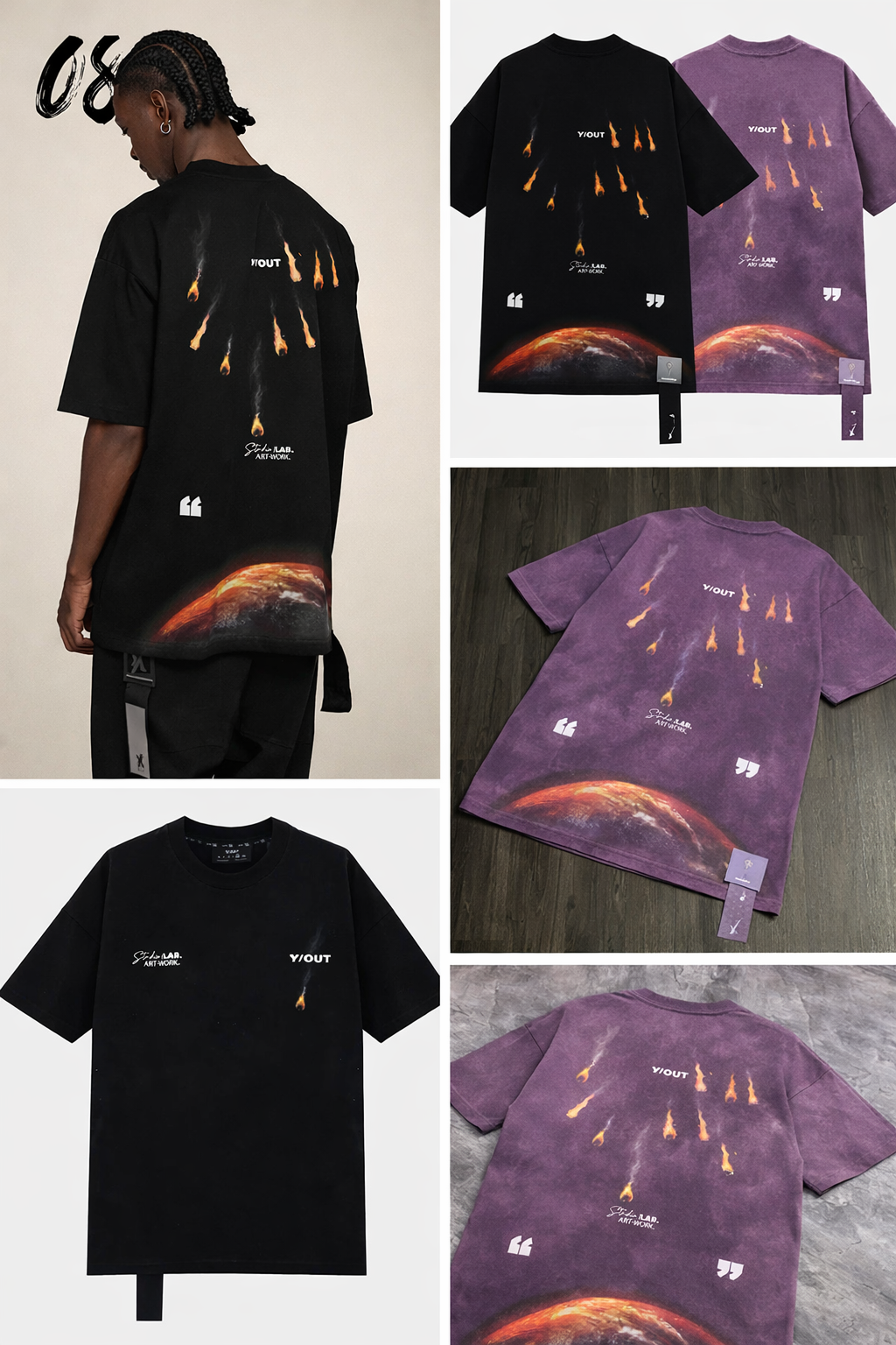 Y/OUT — OVERSIZE TEE